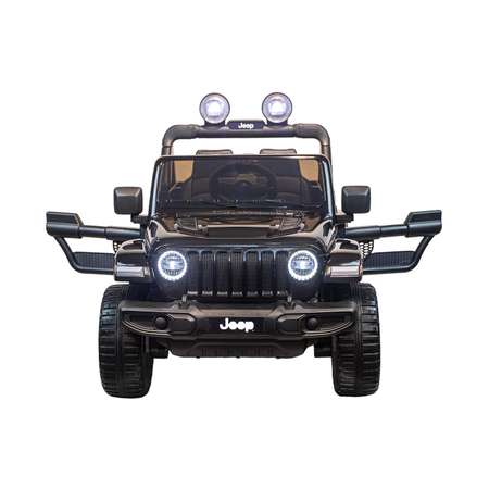 Электромобиль TOYLAND Джип Jeep Rubicon 4x4 чёрный