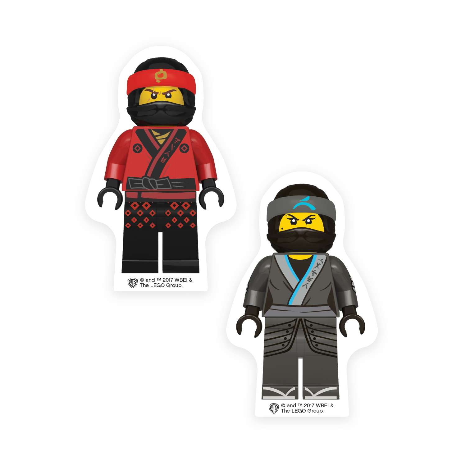 Набор ластиков LEGO Ninjago Legends of Chima 2 шт Мультиколор - фото 1