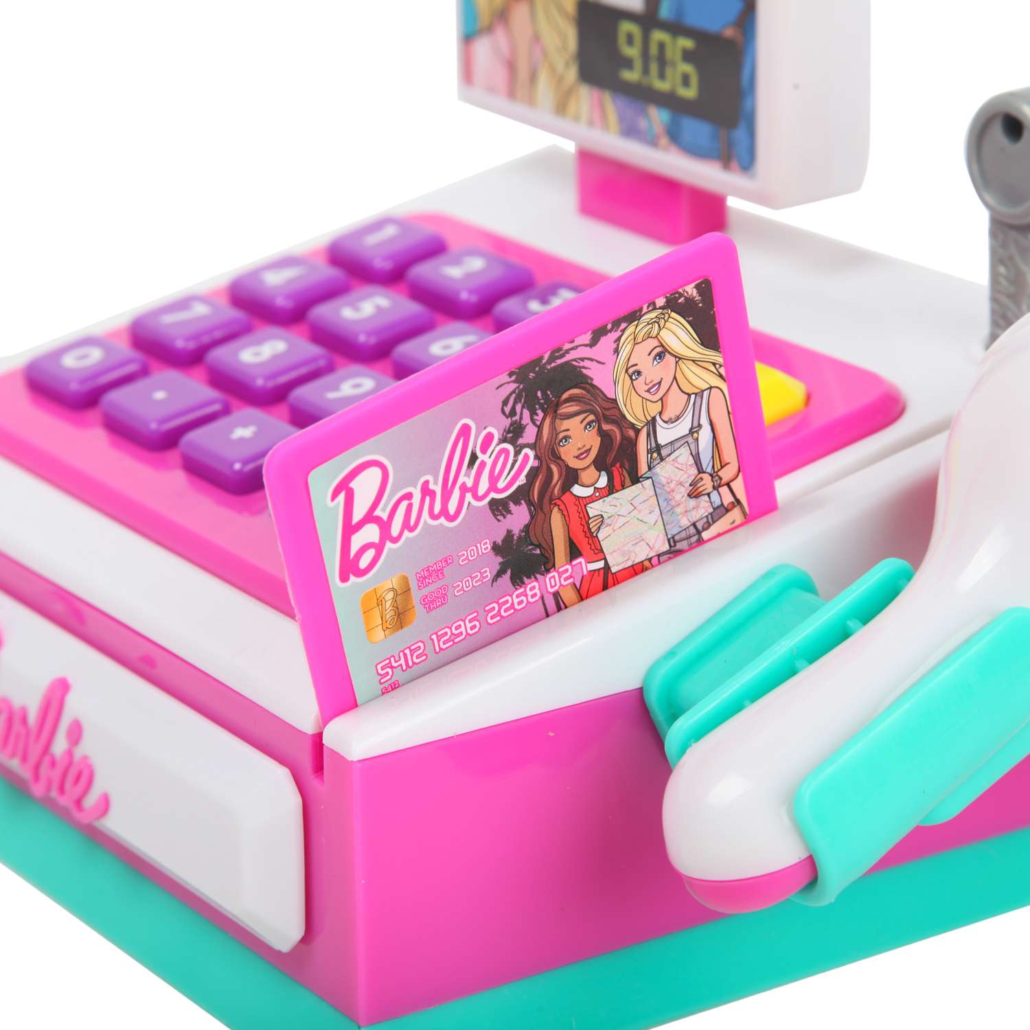 Игрушка Barbie Кассовый аппарат с белым сканером малый 62980 - фото 7