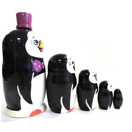 Матрешка Taowa Пингвины 045-127-5