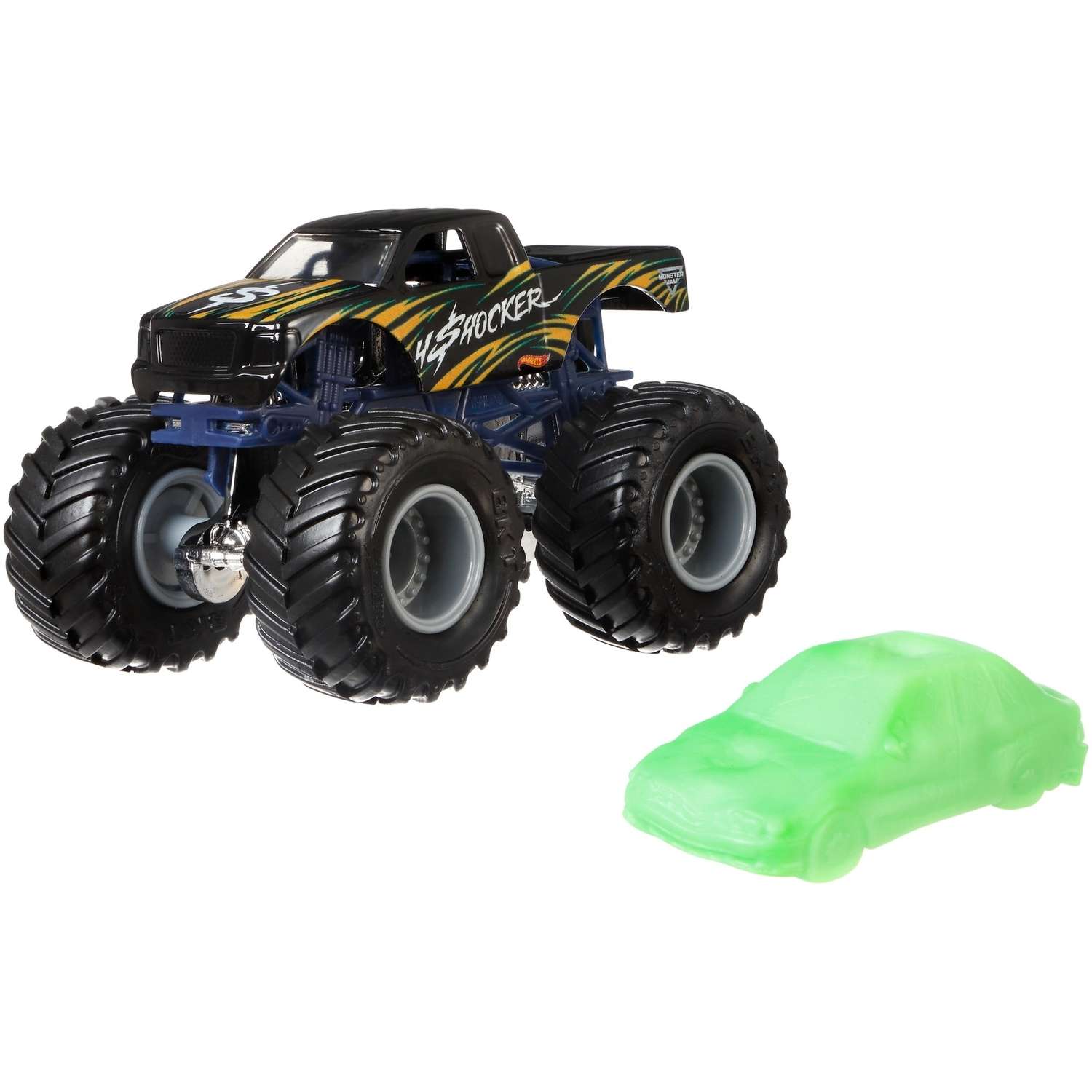 Машина Hot Wheels Monster Jam 1:64 Flashback Шокер FLW91 21572 - фото 1