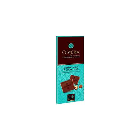 Шоколад OZera молочный Extra milk Hazelnut 90 г 5 шт