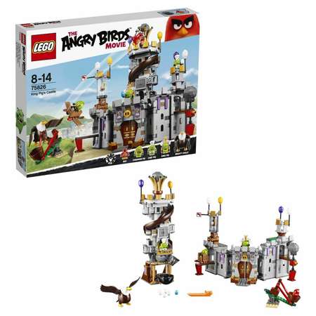 Конструктор LEGO Angry Birds Замок Короля свинок (75826)