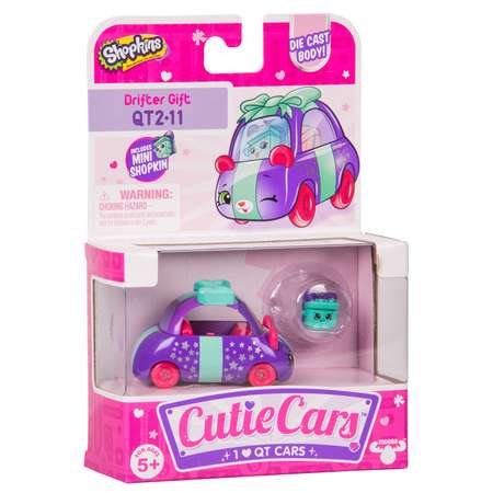 Машинка Cutie Cars с мини-фигуркой Shopkins S3 Подарок