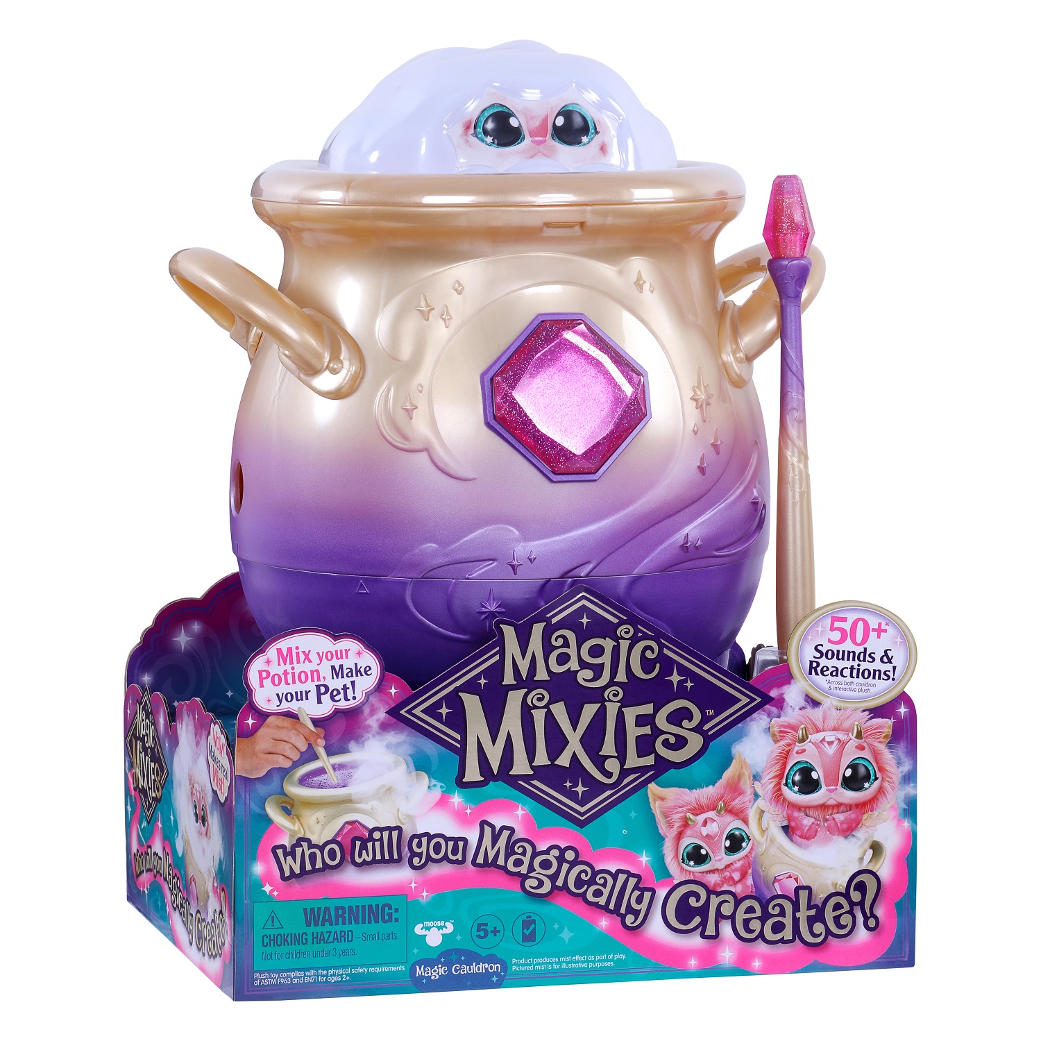 Набор игровой Magic Mixies Волшебный котел Розовый 39165 купить по цене  2999 ₽ в интернет-магазине Детский мир