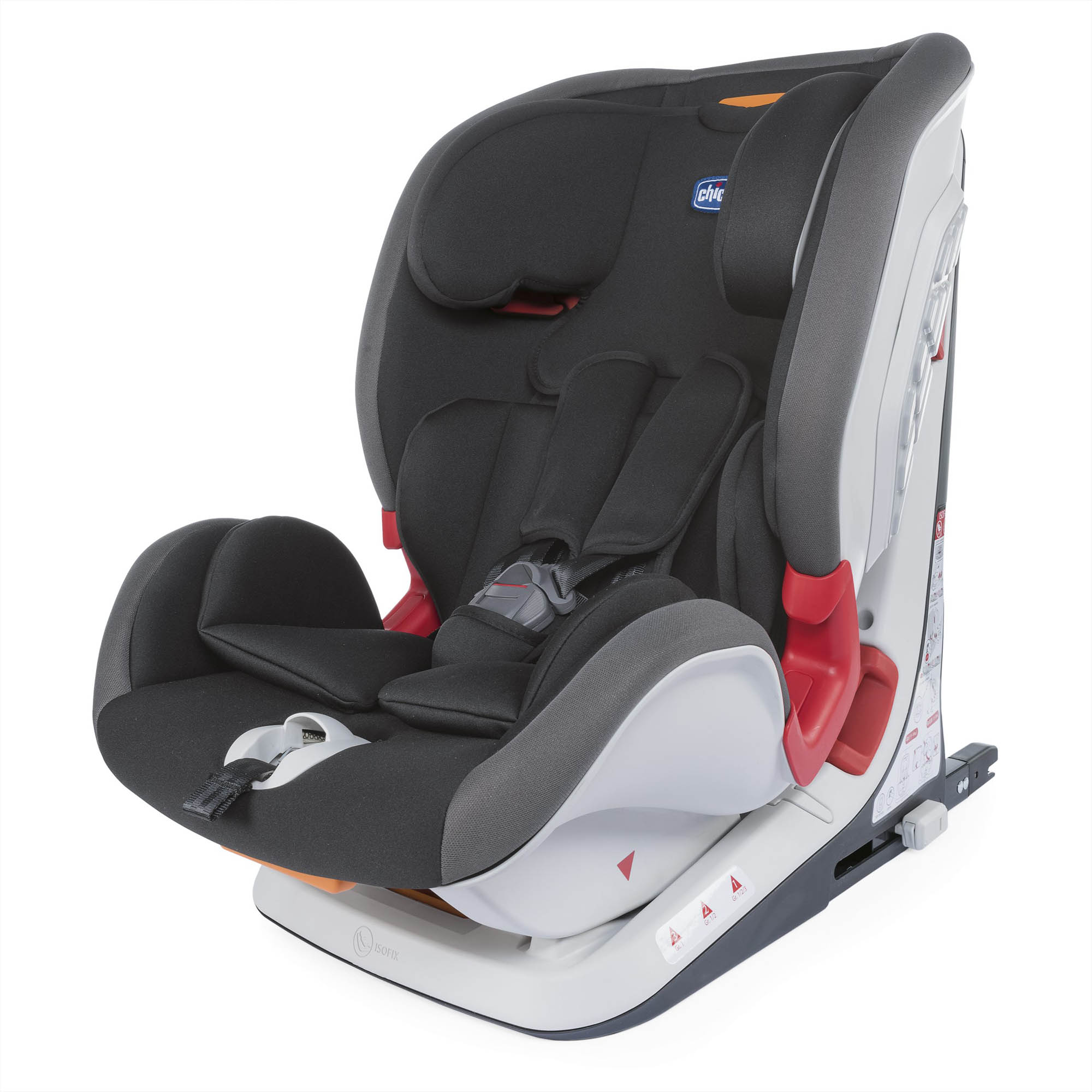 Автокресло CHICCO Youniverse Fix Jet Black группа 1/2/3 - фото 8