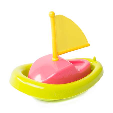 Игрушка для ванны VIKING TOYS Парусный кораблик в сетке