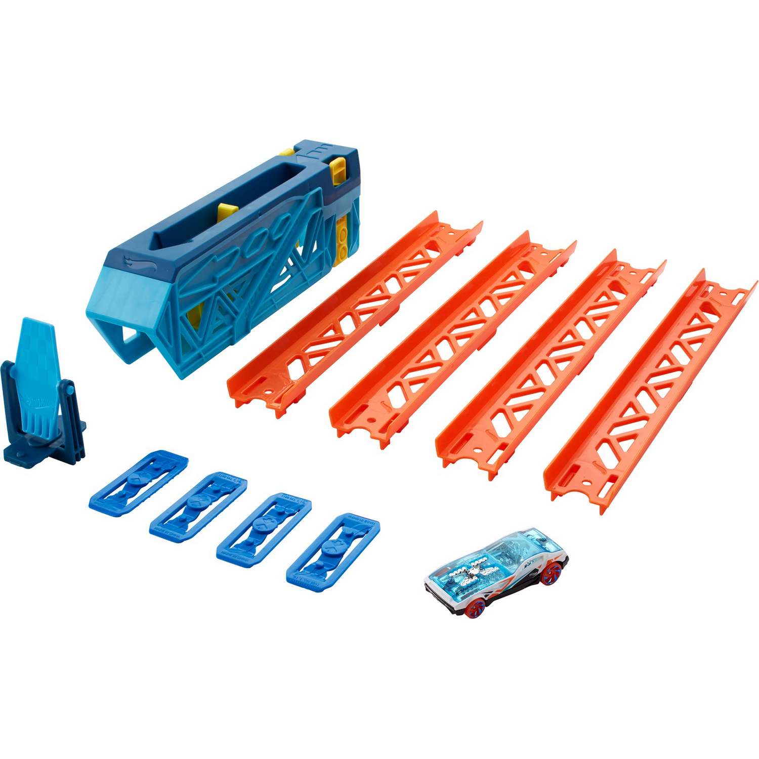 Набор игровой Hot Wheels Конструктор трасс Скольжение и ускорение GVG08 GLC87 - фото 1