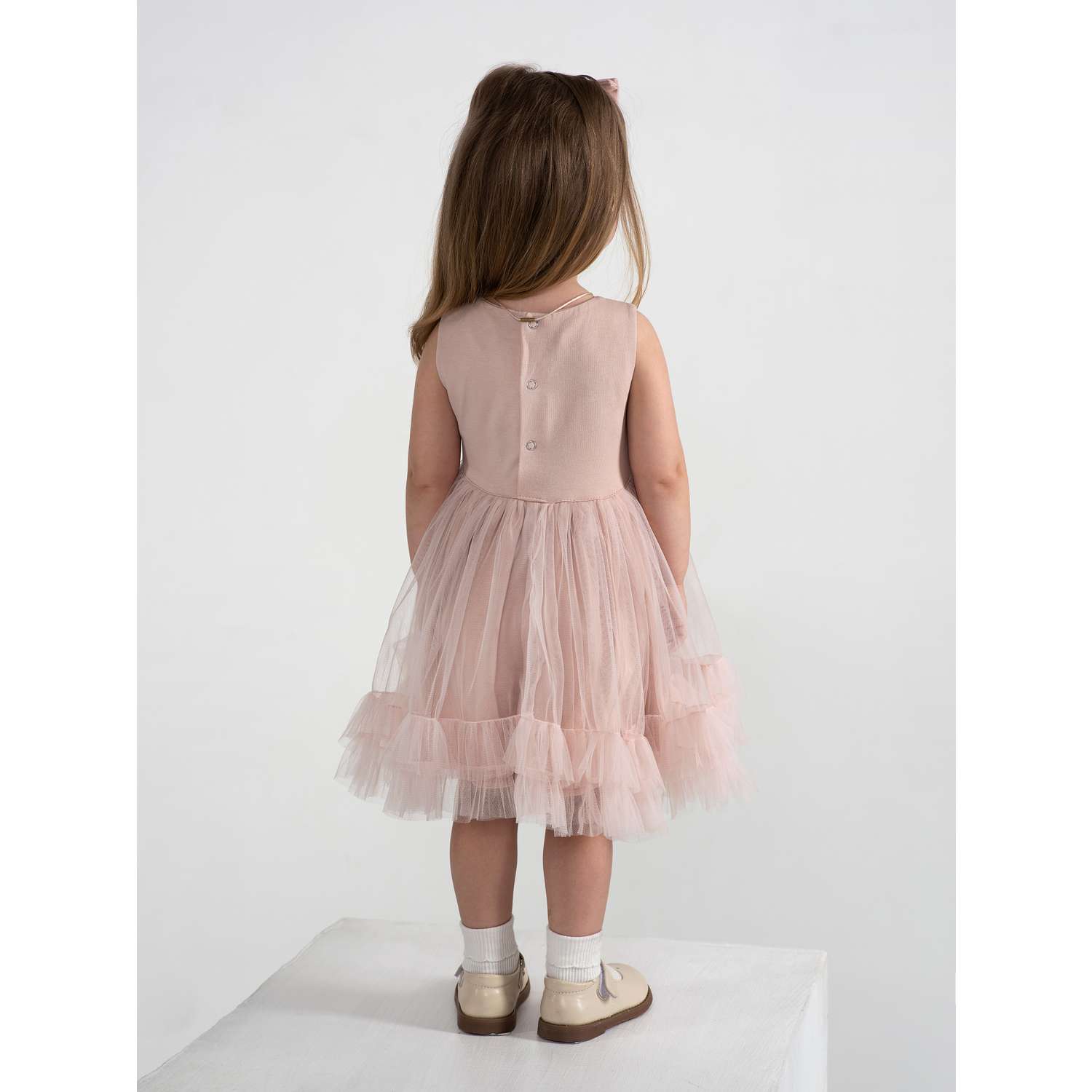 Платье Trendyco kids ТК562/пыльная роза - фото 5
