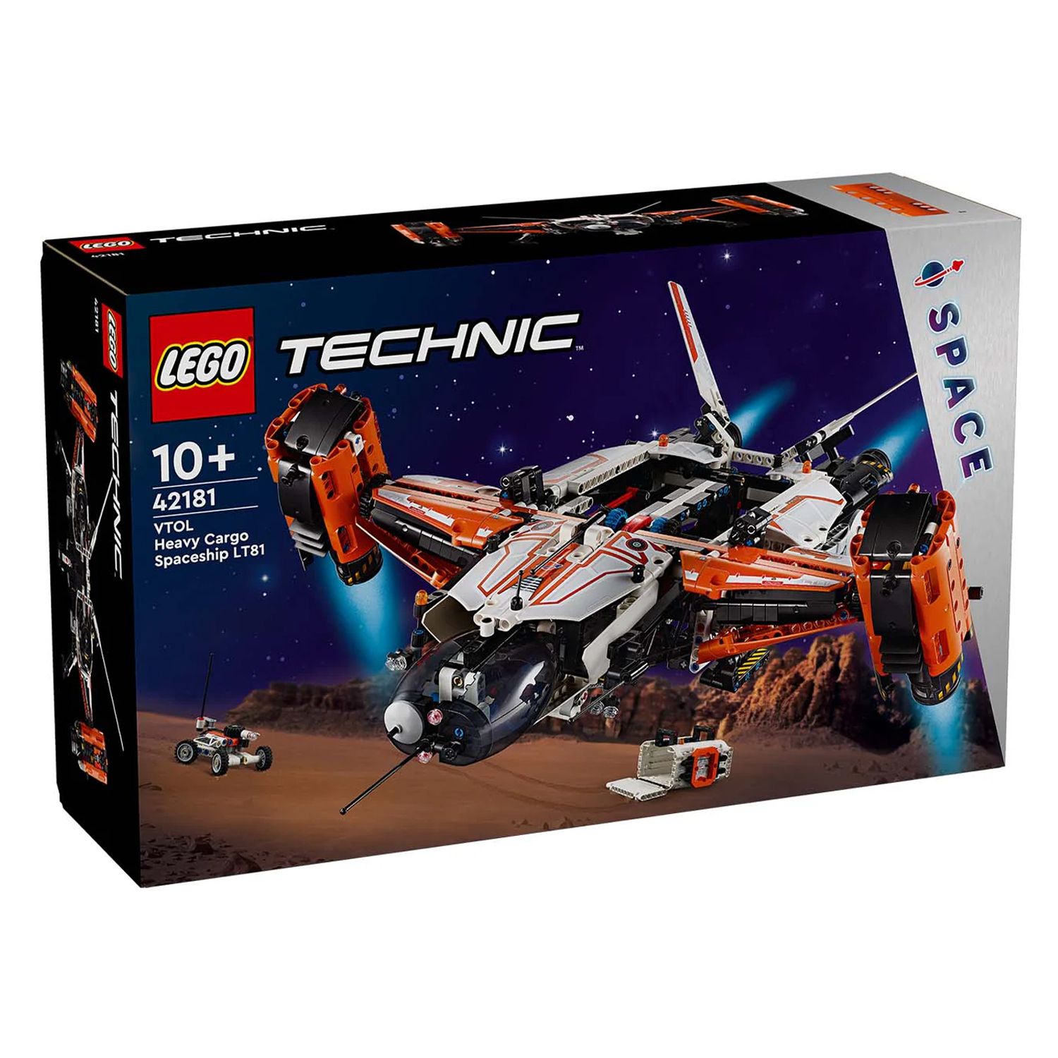 Конструктор детский LEGO Technic Тяжёлый грузовой космический корабль - фото 8