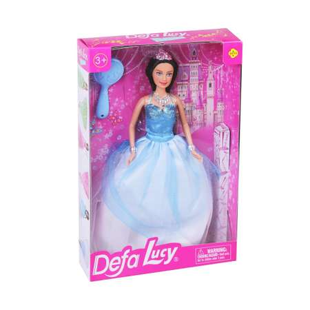 Кукла Lucy Наша Игрушка в платье для бала в комплекте 6 аксессуаров
