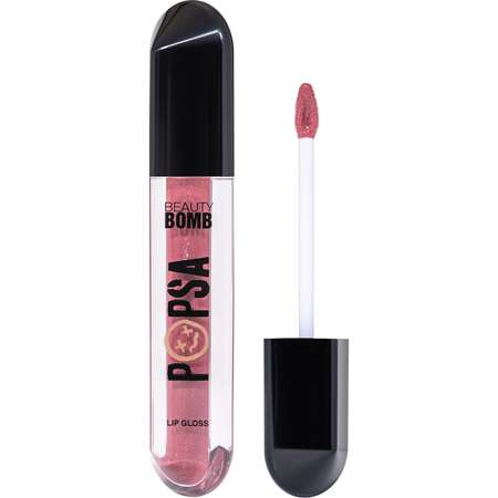 Блеск для губ Beauty Bomb 03 Trendsetter темно-розовый с блестками
