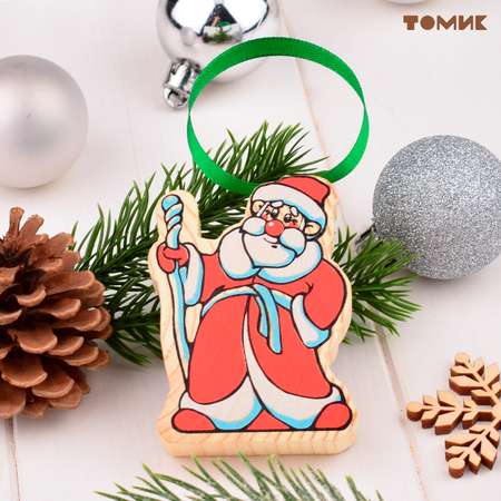 Ёлочная игрушка Томик Дед Мороз