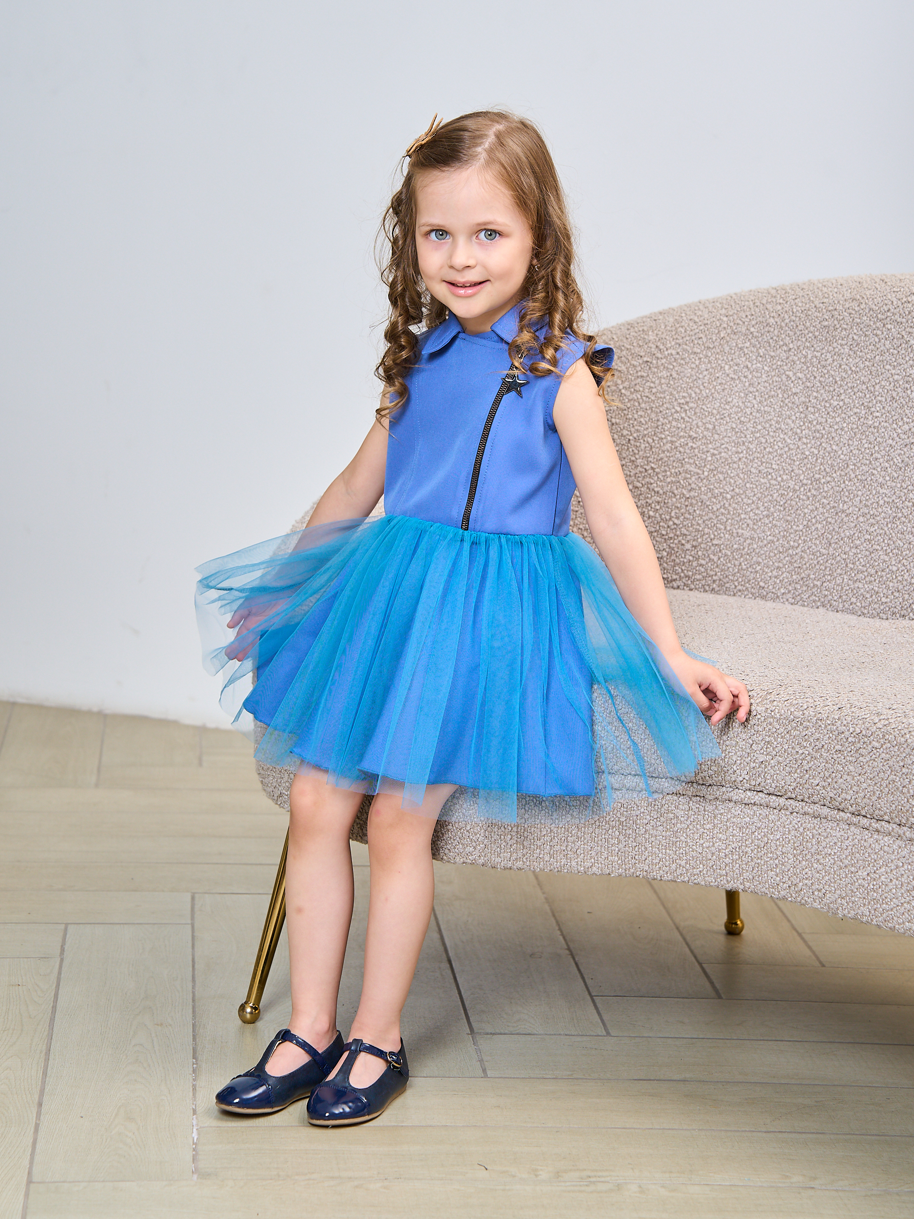 Костюм Mil Art kids 1902201526SUIT-KILT-BLUE - фото 3