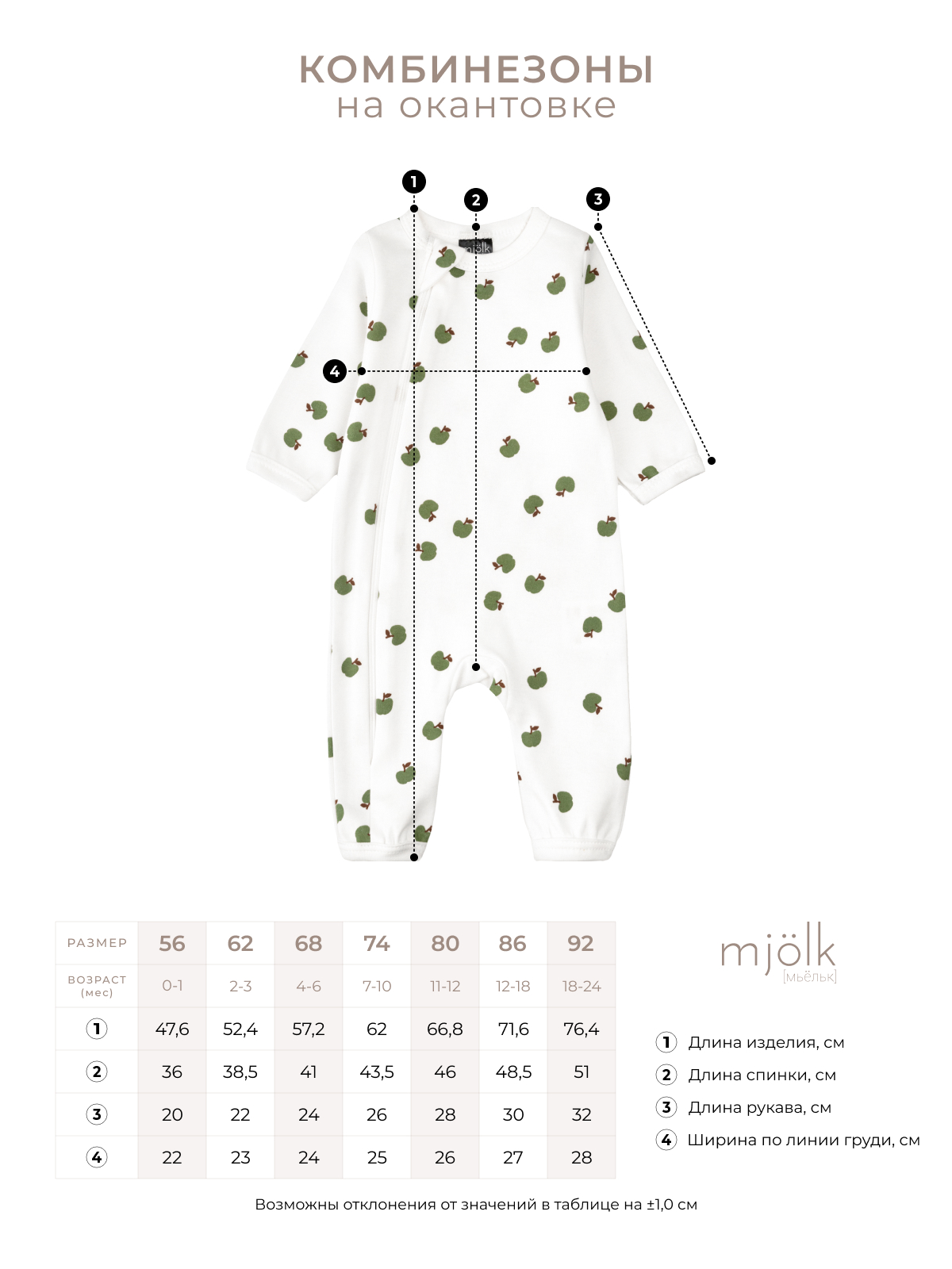 Комбинезон Mjolk 5256532 - фото 3