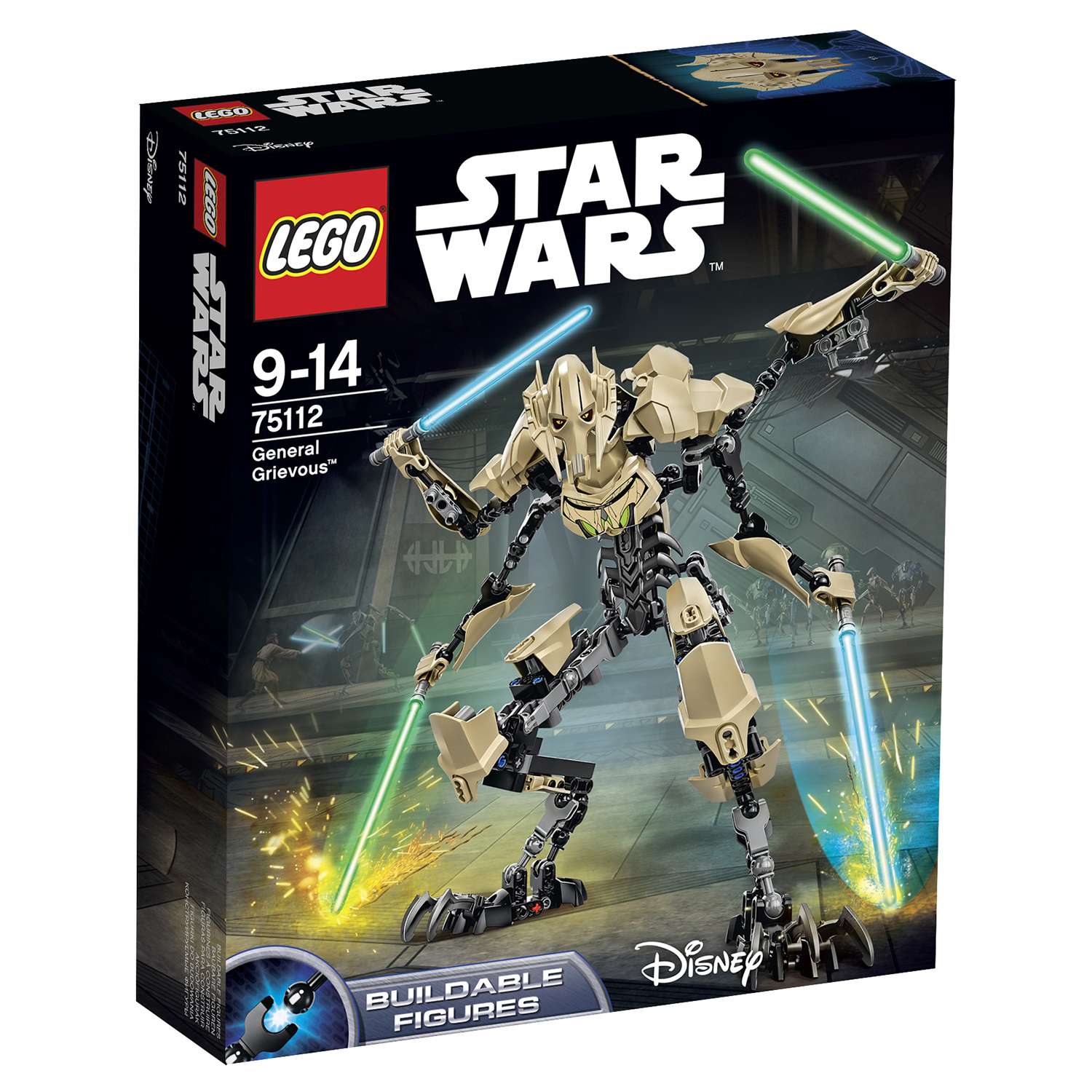 Конструктор LEGO Constraction Star Wars General Grievous™ (75112) - фото 2
