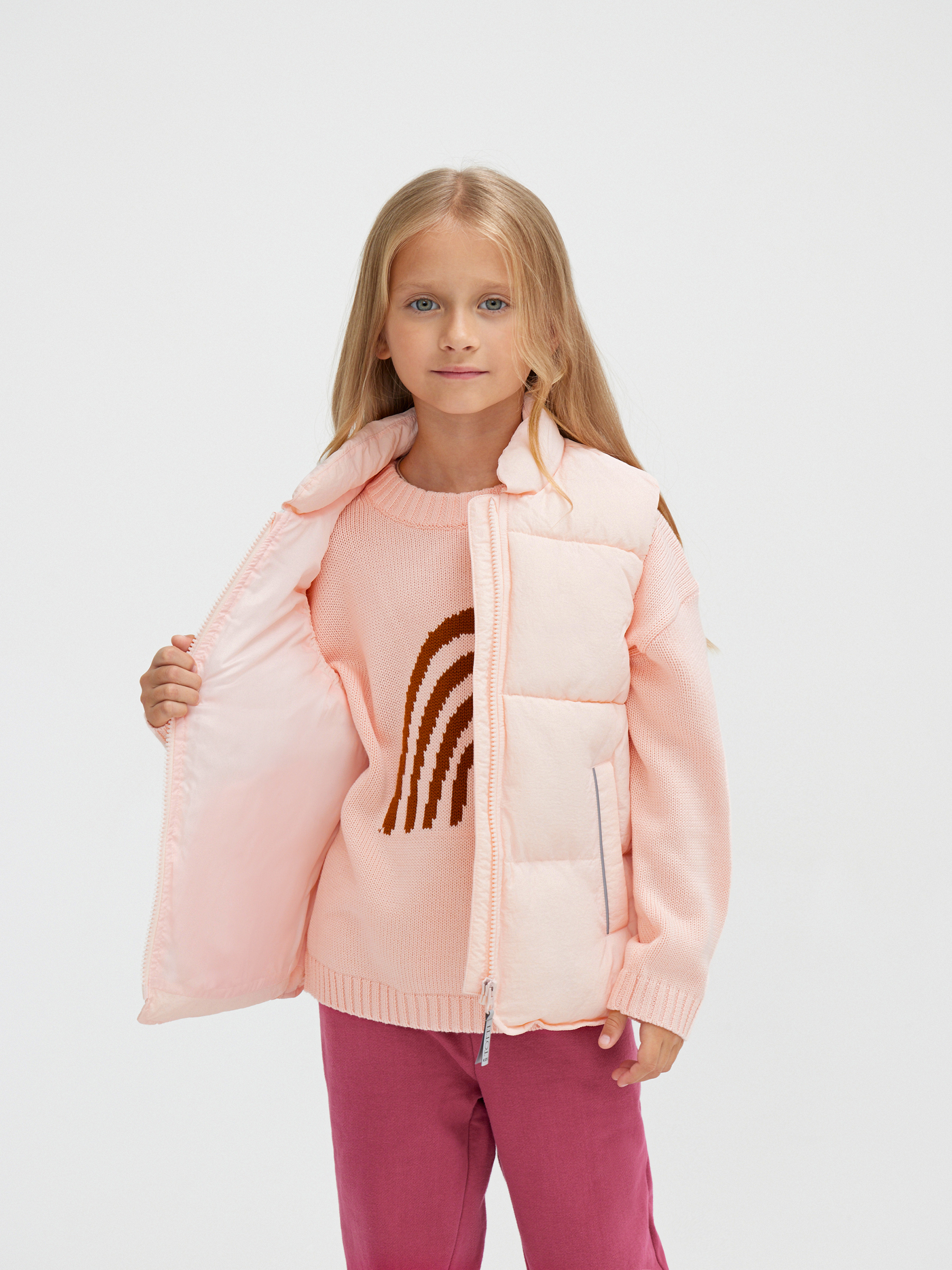 Жилет Totti Kids AW23TKG012/Жилет/Розовый - фото 7