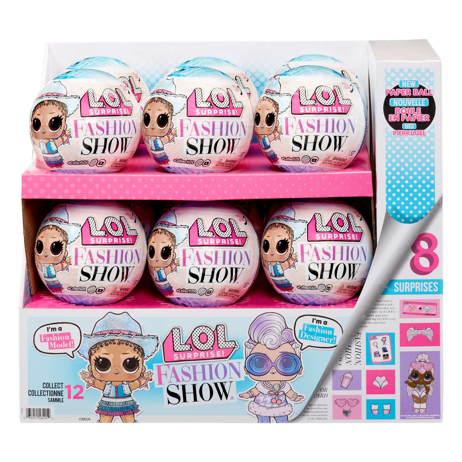 Кукла L.O.L. Surprise Fashion Show Doll в непрозрачной упаковке (Сюрприз) 584254EUC 584254EUC - фото 12
