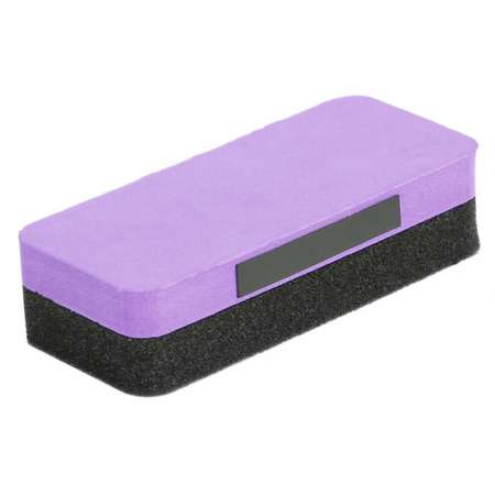 Губка-стиратель Attache для маркерных досок резиновая 50х110мм фиолетовая 5 штук