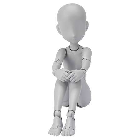 Фигурка Tamashii Nations S.H. Figuarts Body Chan - Ken Sugimori - Edition Dx Set (Gray Color Ver.) 621030