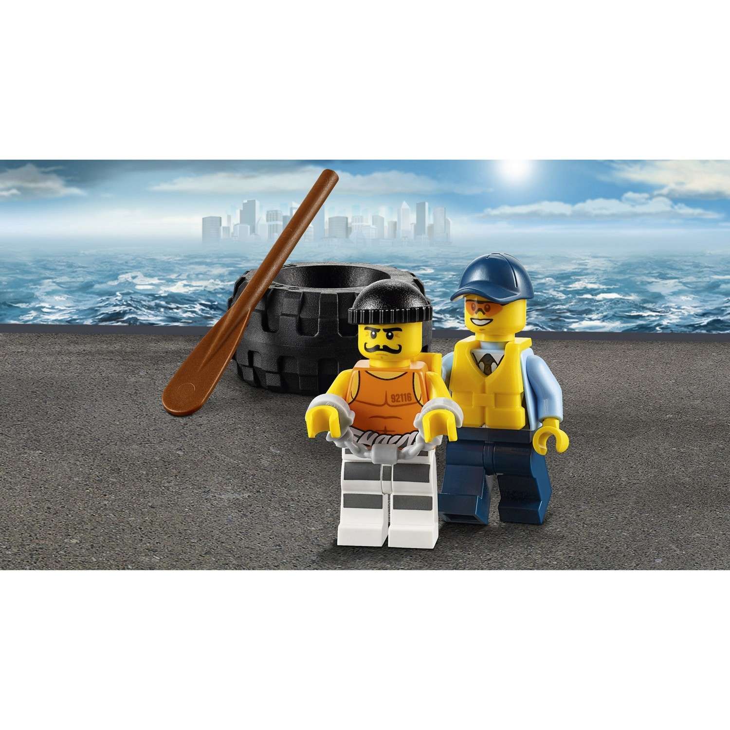Конструктор LEGO City Police Побег в шине (60126) - фото 5