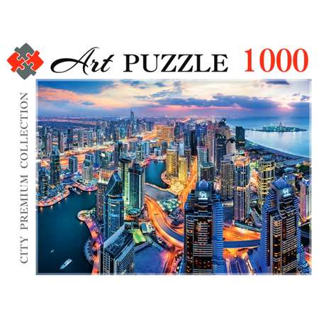 Пазл Рыжий кот Artpuzzle. 1000 элементов Дубай с высоты птичьего полета