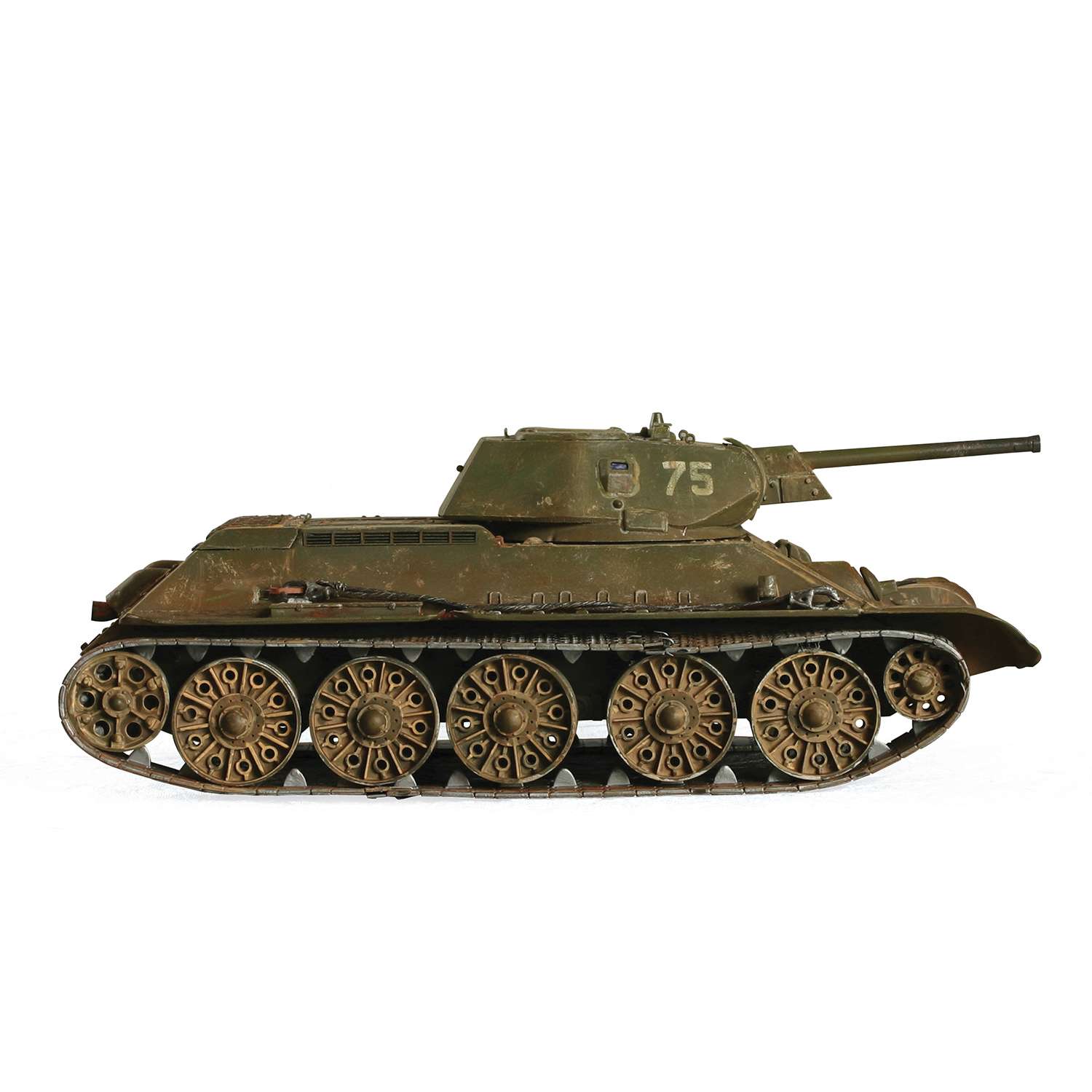 Модель для сборки Звезда Танк Т-34 76 образца 1942г. 3535 - фото 4