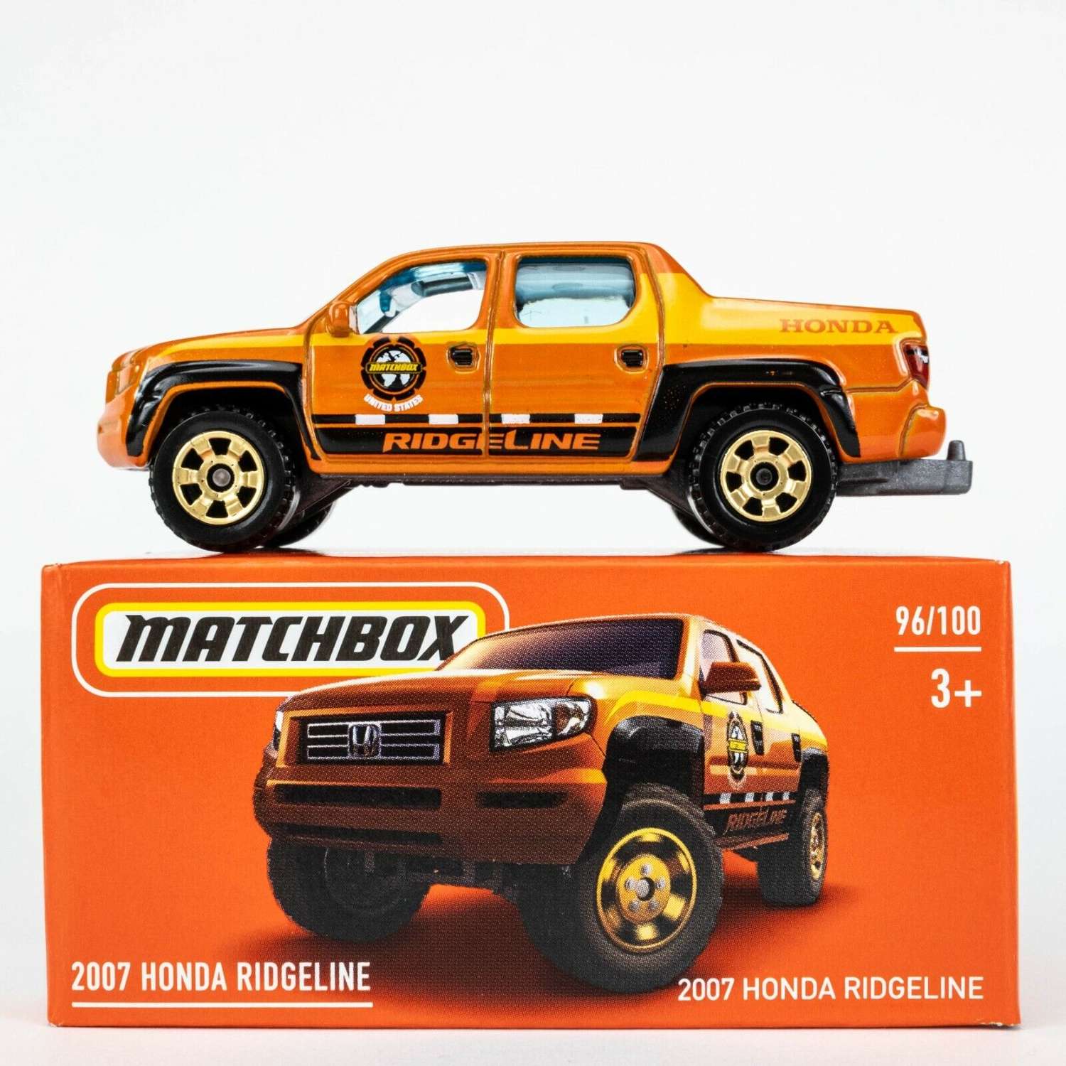 Машинка Matchbox 2007 Honda Ridgeline 60766 - фото 5