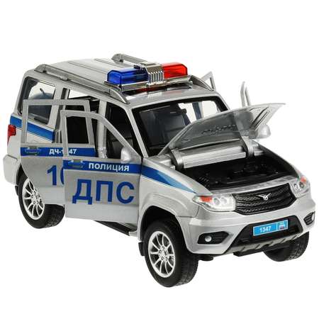 Машина Технопарк Uaz Патриот Полиция 341157