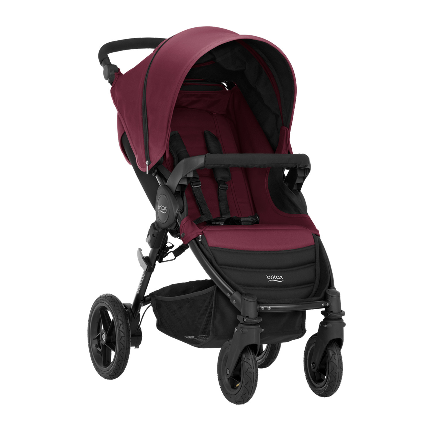 Коляска Britax B-Motion 4 Wine Red - фото 3