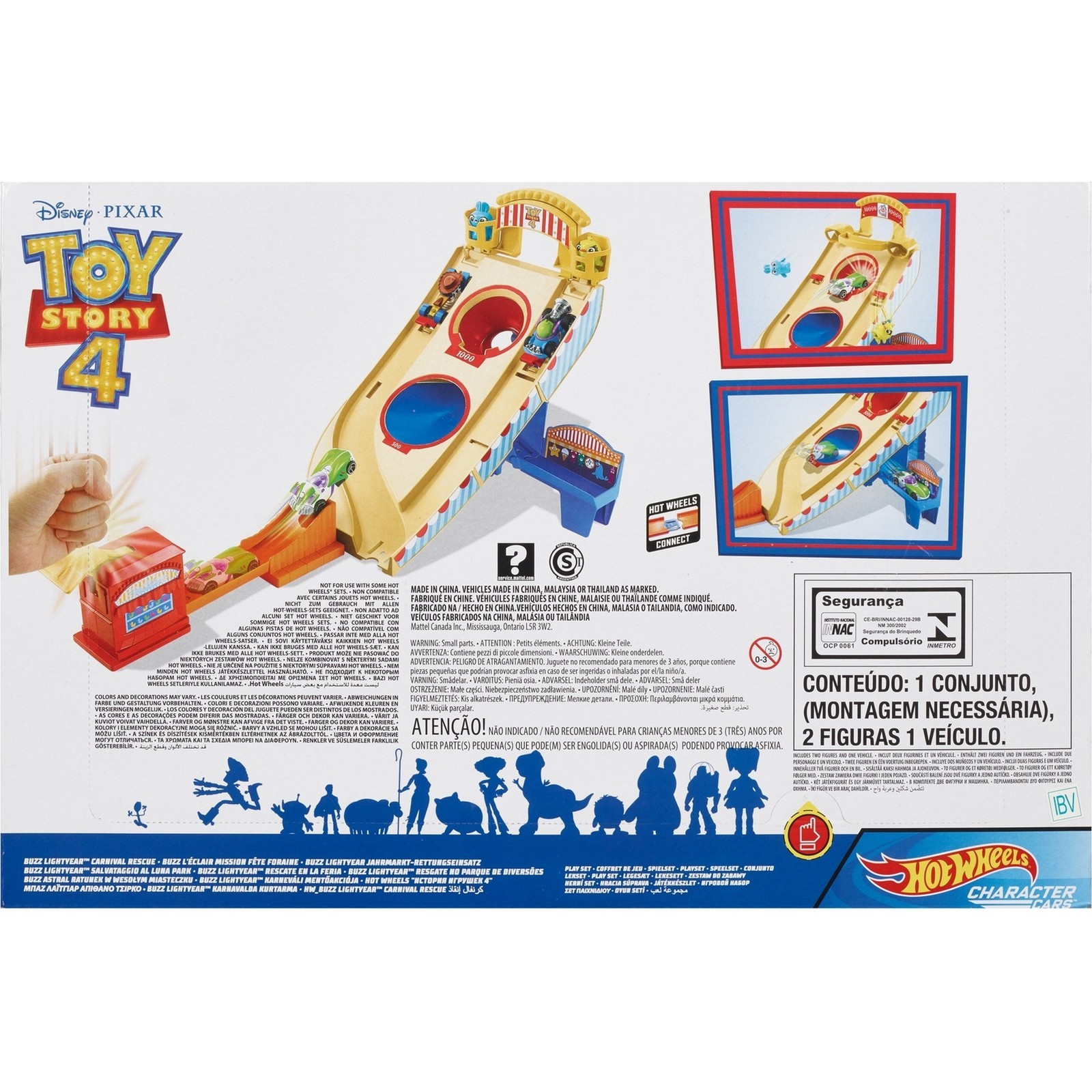 Набор игровой Hot Wheels Toy story 4 GCP24 - фото 4