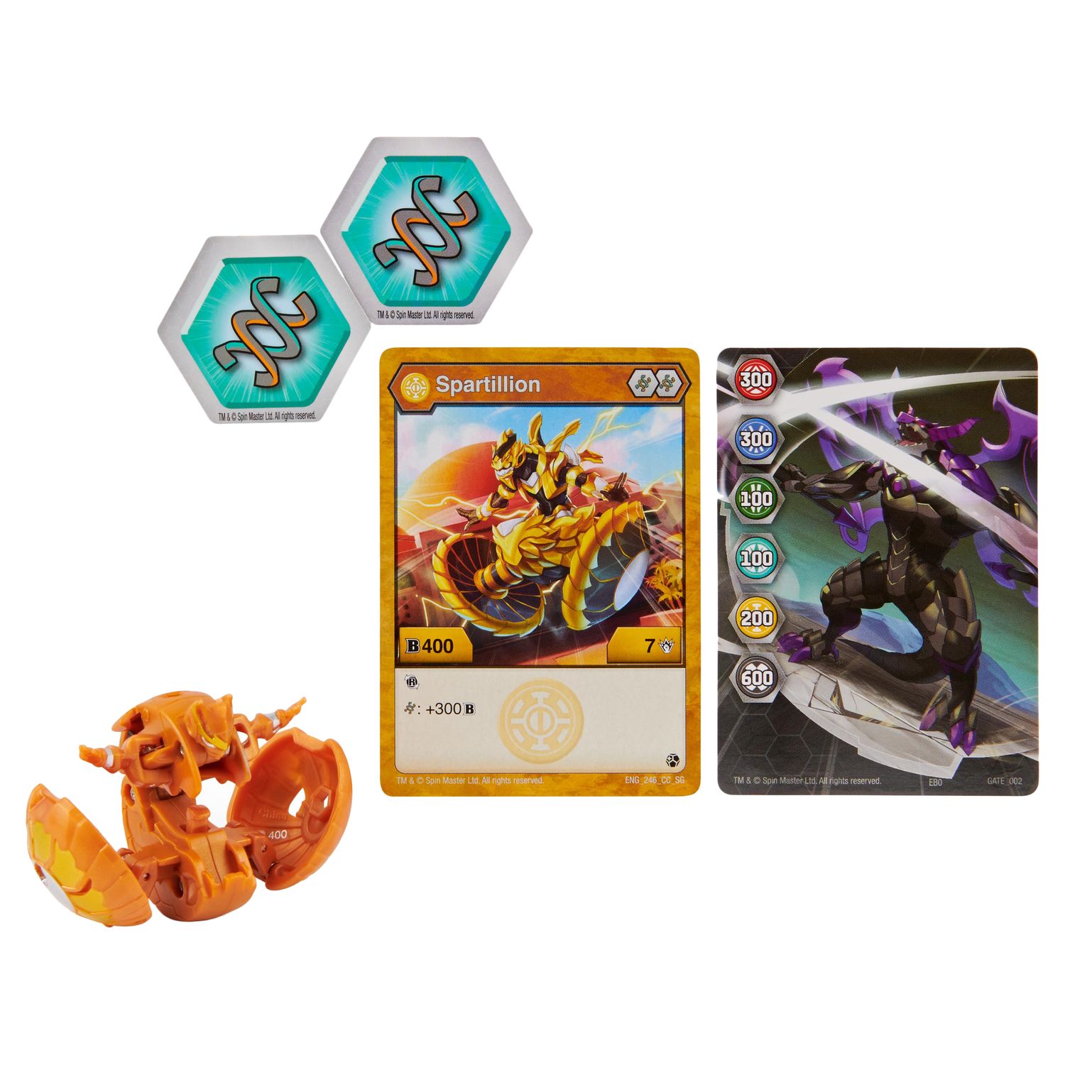 Фигурка-трансформер Bakugan S3 Magician Gold 6061459/20132735 - фото 1