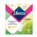 Ежедневные прокладки LIBRESSE Panty Natural Care Normal 40 шт