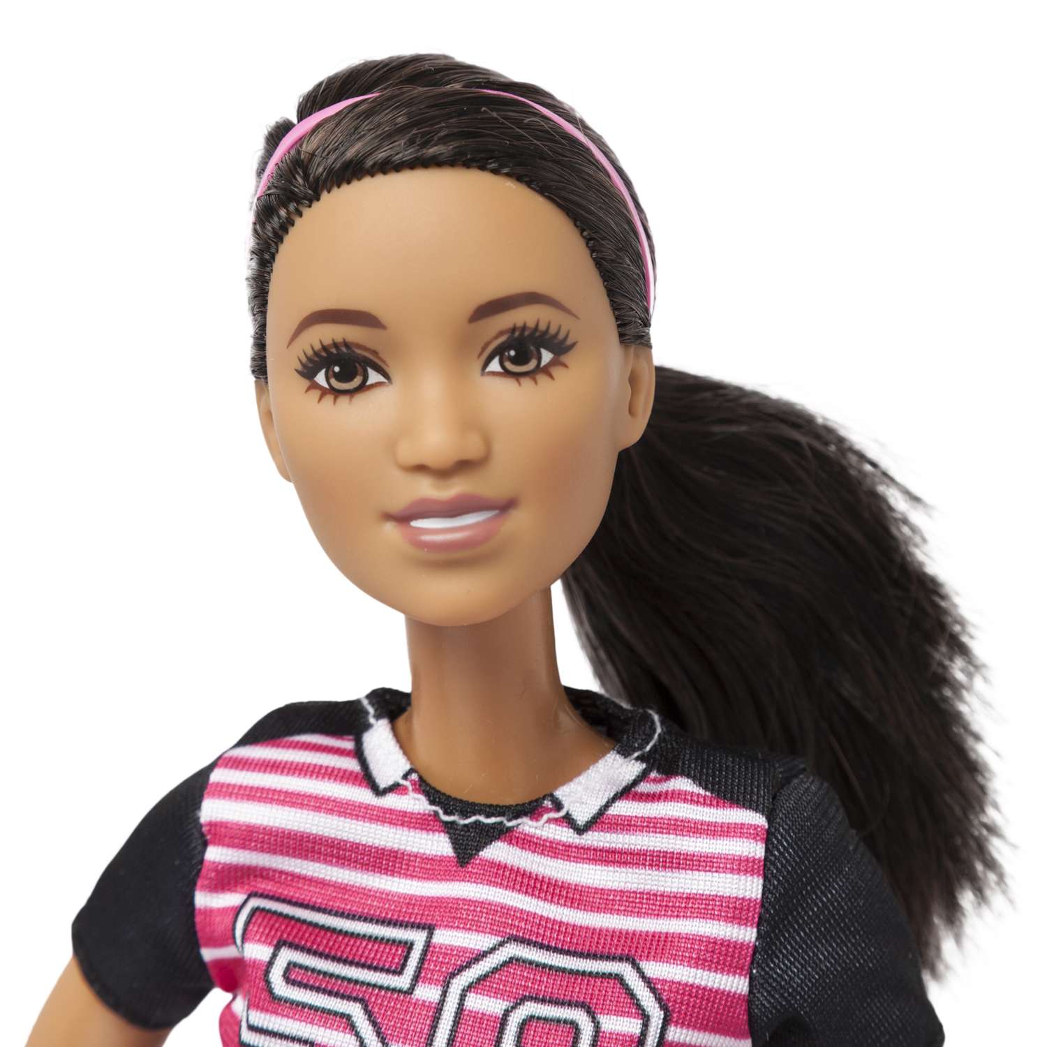 Куклы-спортсменки Barbie Безграничные движения Футболистка (Fcx82) DVF68 - фото 8