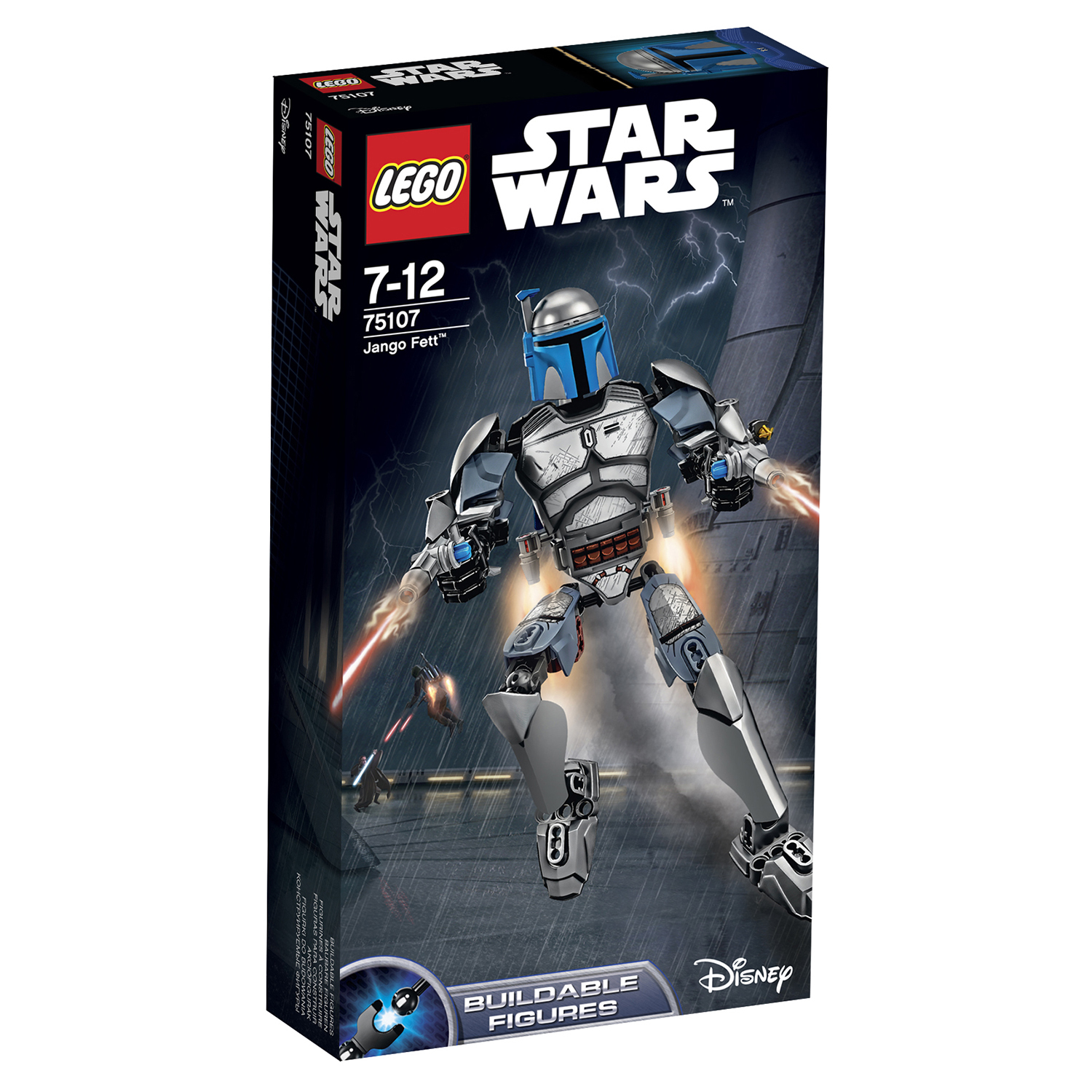 Конструктор LEGO Constraction Star Wars Jango Fett™ (75107) купить по цене  1499 ₽ в интернет-магазине Детский мир