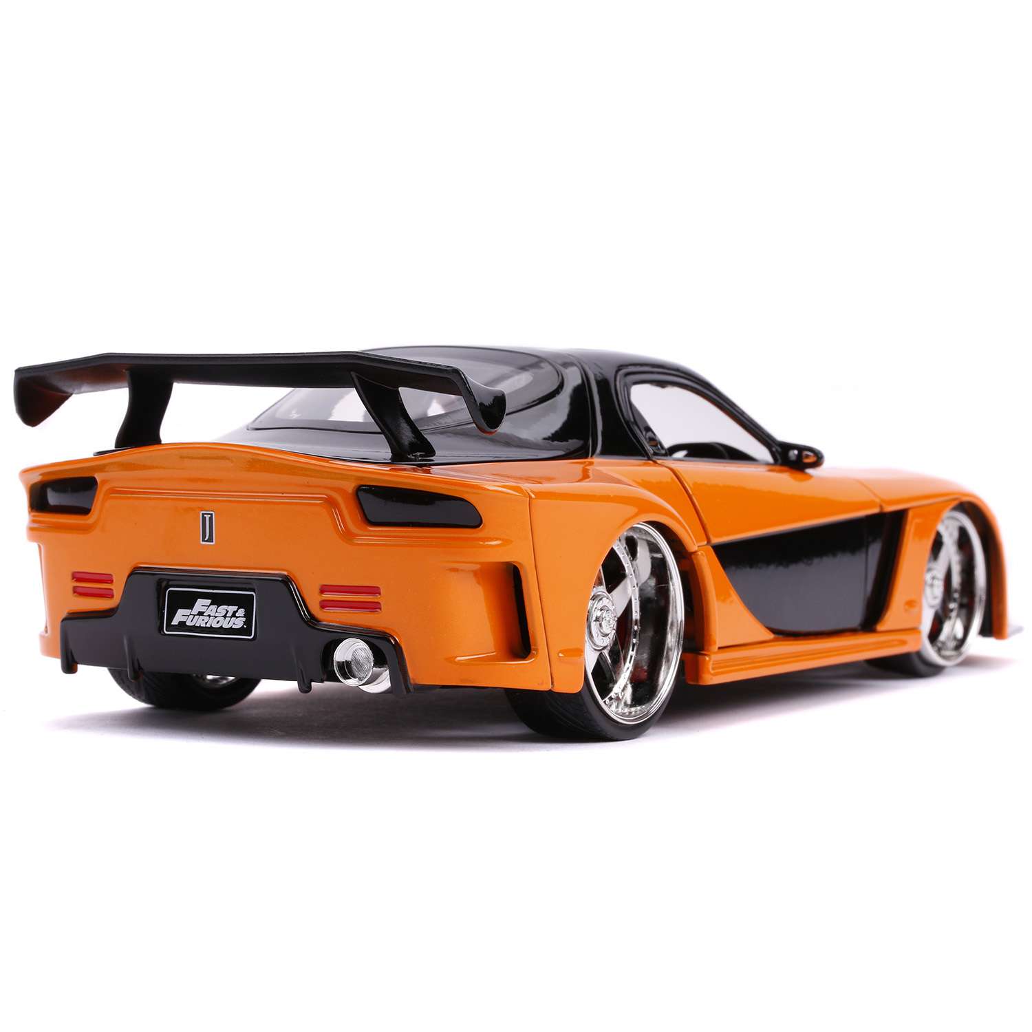 Машина Jada Fast and Furious 1:24 Mazda RX-7 Hans Оранжевая 30732 30732 - фото 6