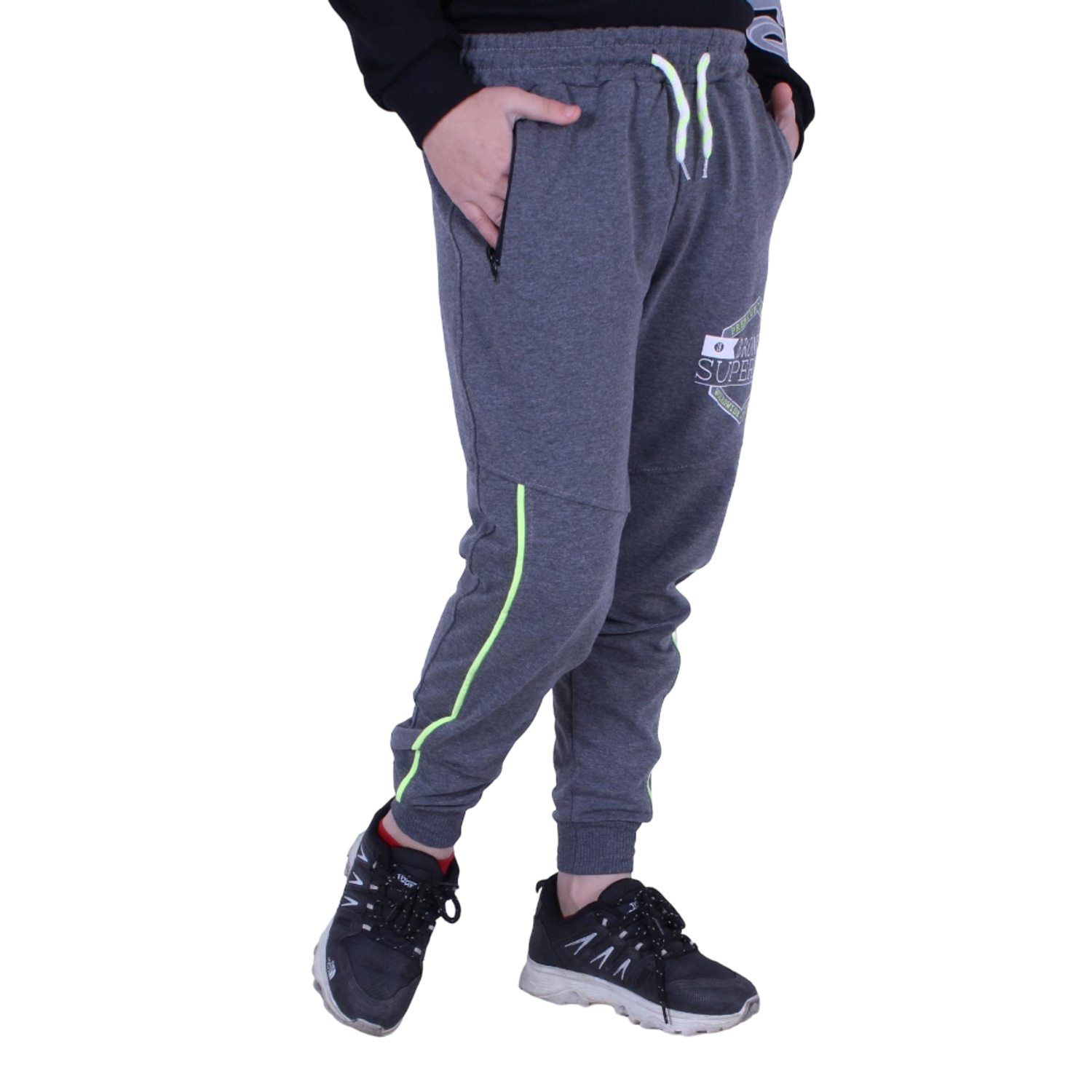 Спортивные брюки ciggo 223-1Темно-серый - фото 2