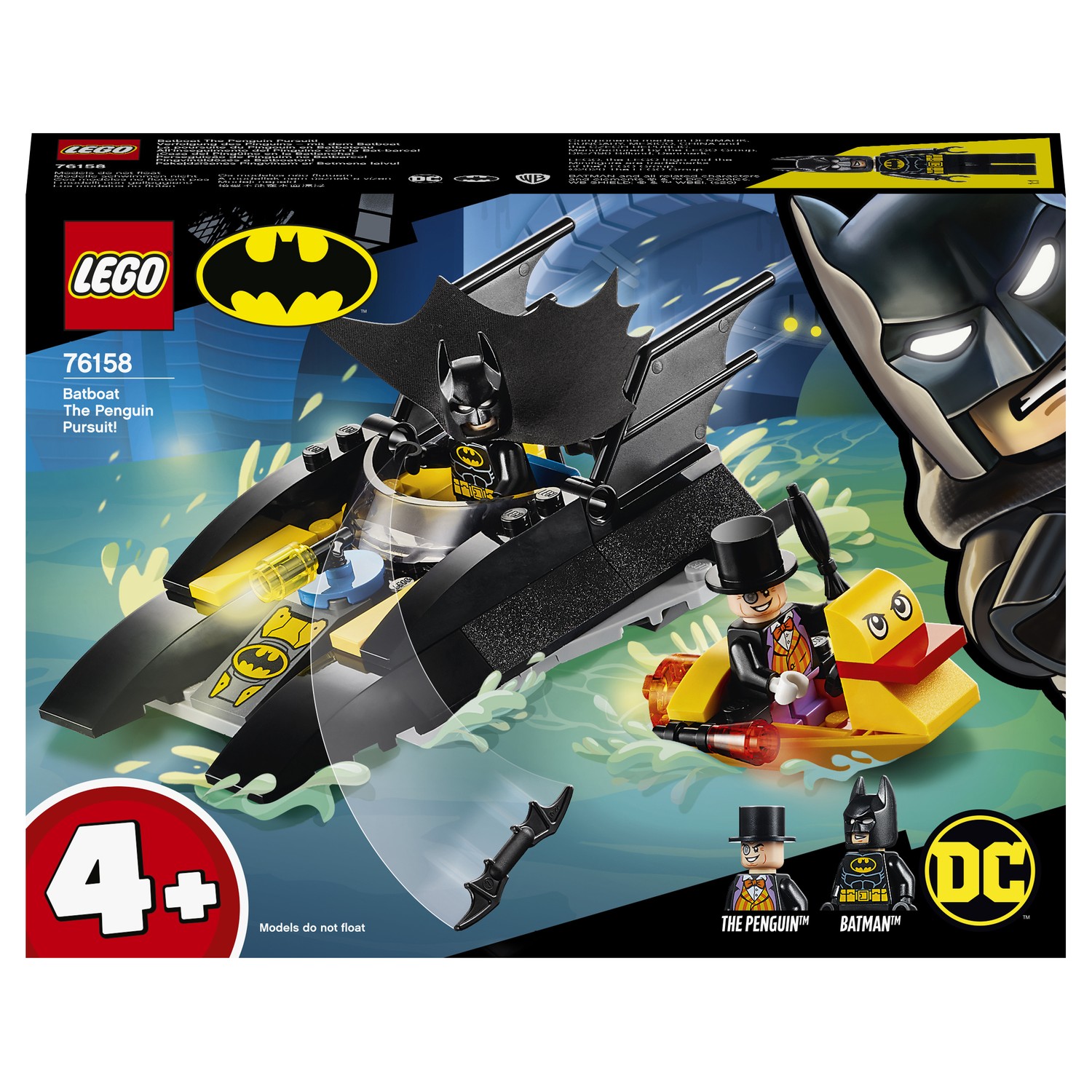 Конструктор LEGO Super Heroes Погоня за Пингвином на Бэткатере 76158 - фото 2