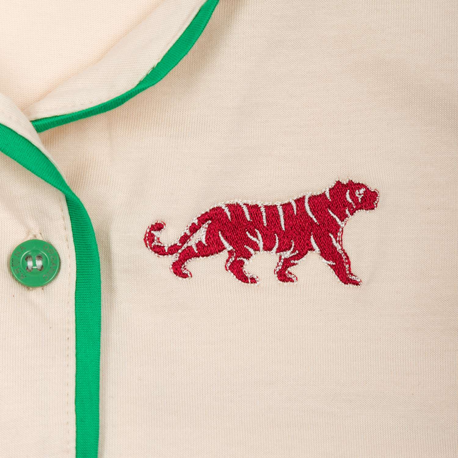 Пижама Aruna 5211 Пижама с рубашкой Тигр красный - фото 3
