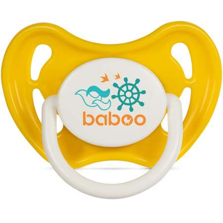 Соска Baboo Marine c 0месяцев Желтый