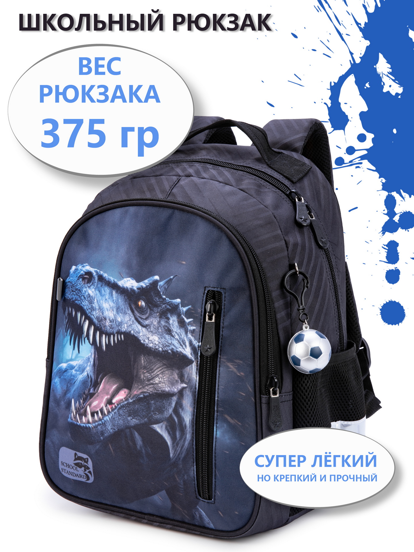 Рюкзак школьный School Standard анатомическая спинка - фото 1