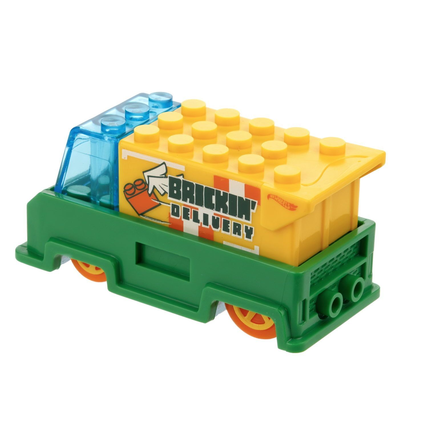 Грузовик Hot Wheels Brickin delivery 1:64 без механизмов 60650 - фото 4