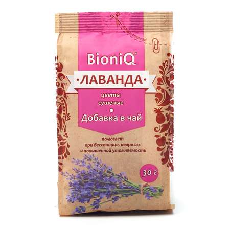 Лаванда Bioniq сушеная 30 гр