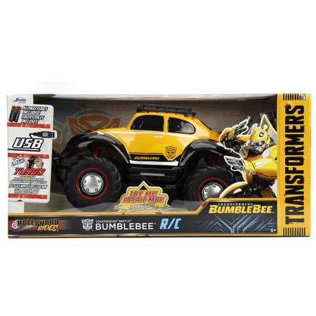 Машина Jada Transformers РУ 1:12 Внедорожник Бамблби Желтый 99485