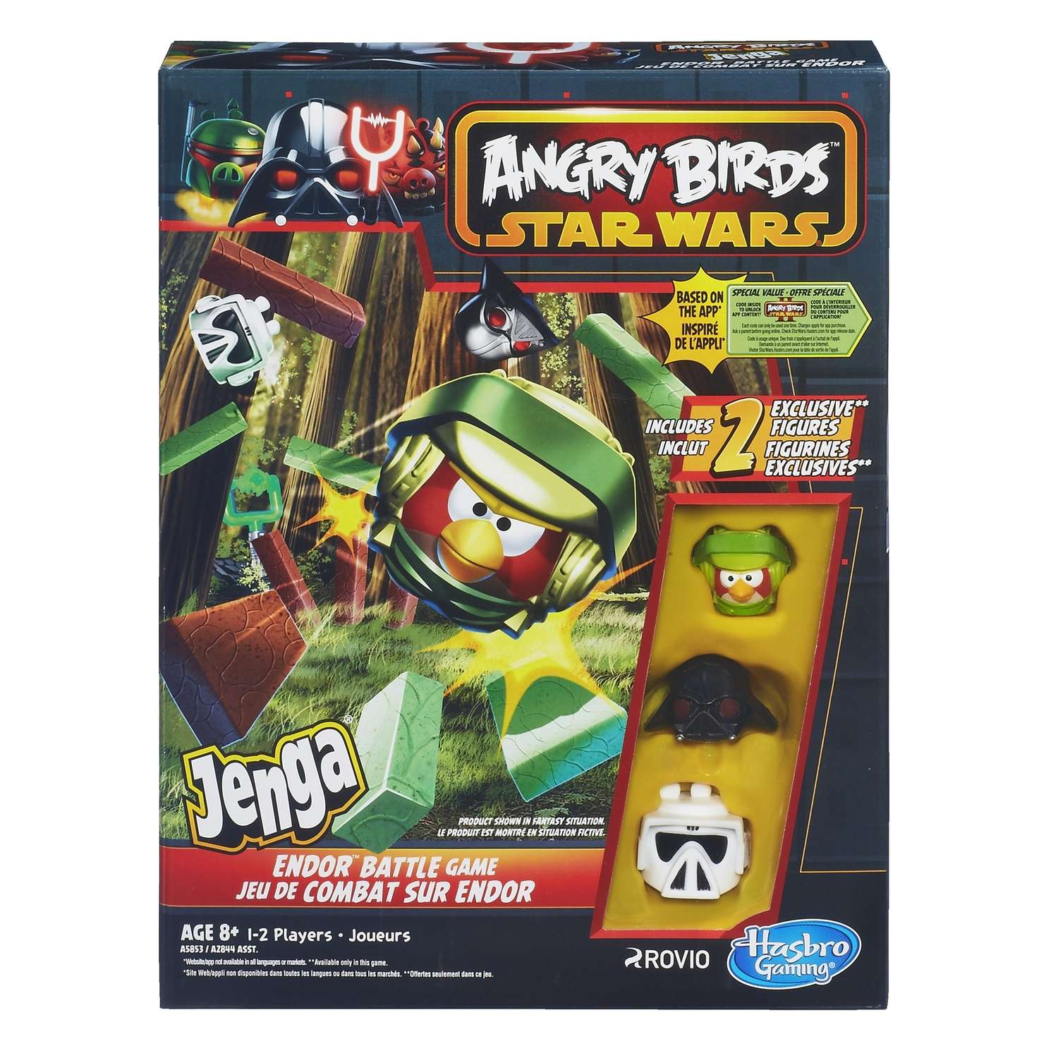 Настольная игра Hasbro Games Angry Birds Star Wars Jenga Сражение в ассортименте - фото 6