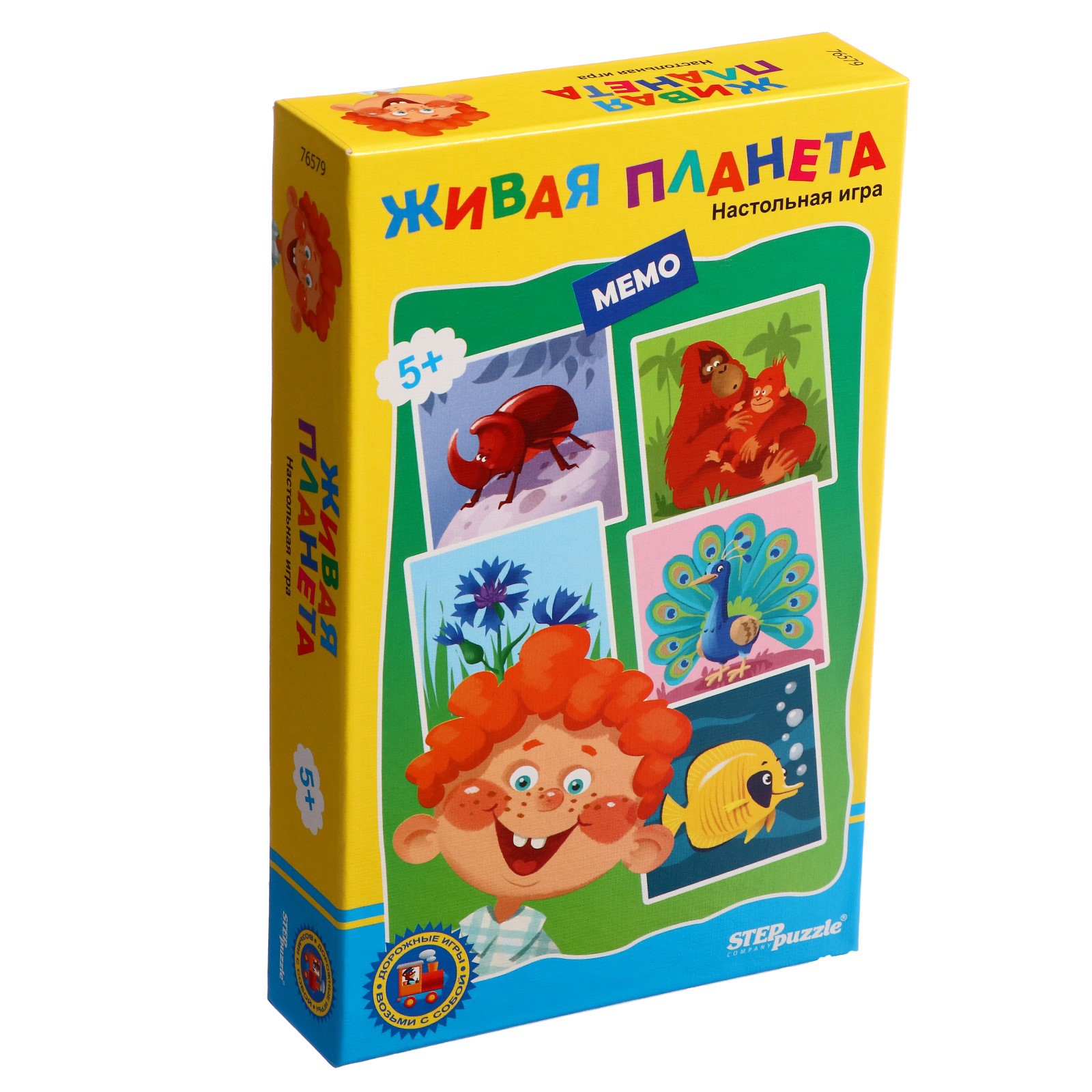 Игра настольная Step Puzzle Живая планета 76579