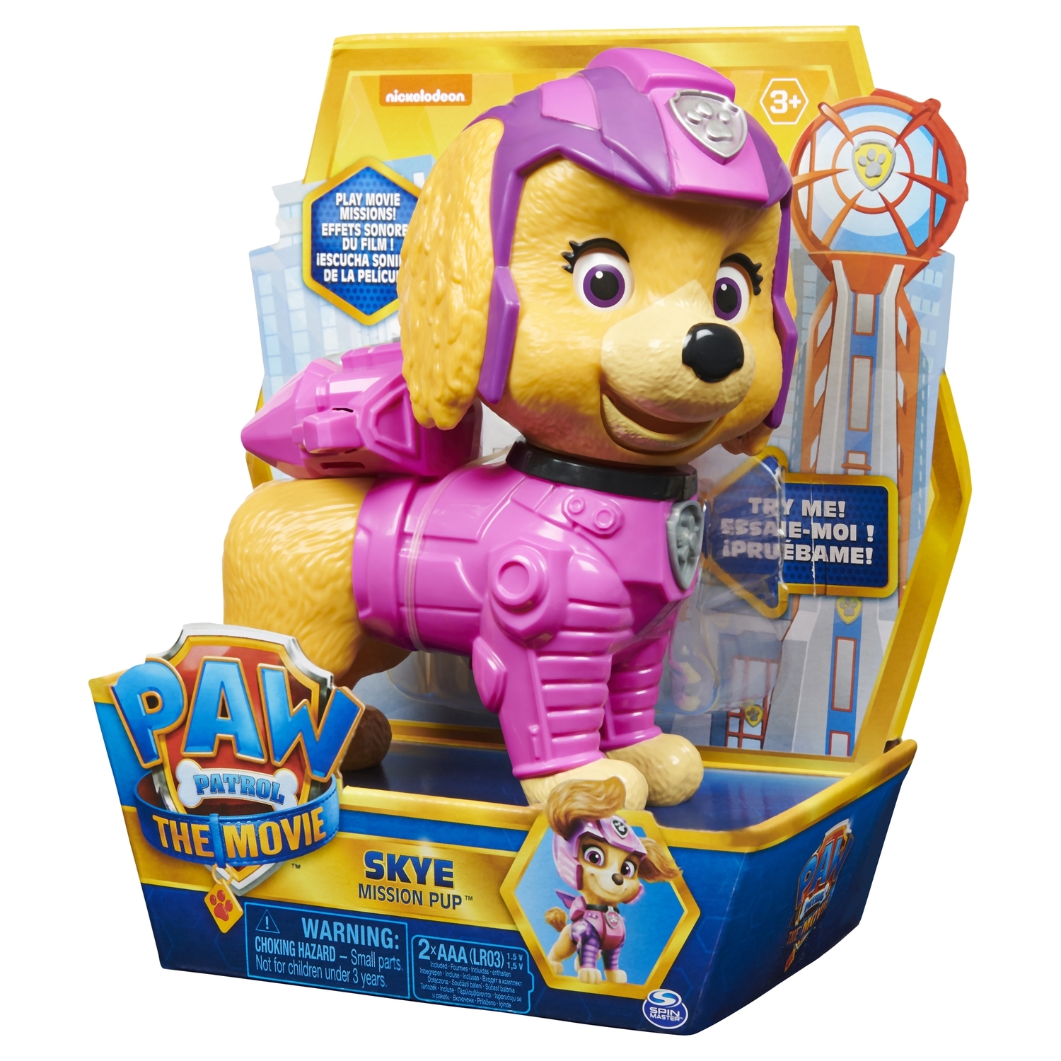 Фигурка Paw Patrol Кино Скай интерактивная 6063715 купить по цене 1799 ₽ в  интернет-магазине Детский мир