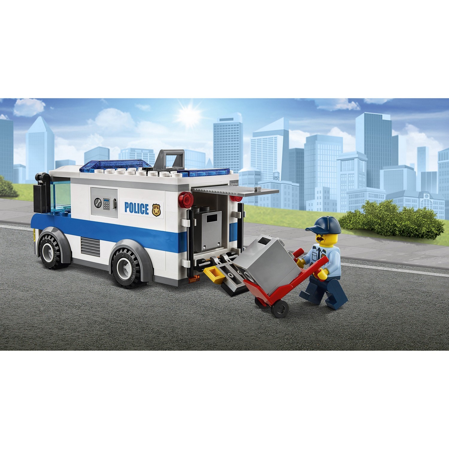 Конструктор LEGO City Police Инкассаторская машина (60142) - фото 6