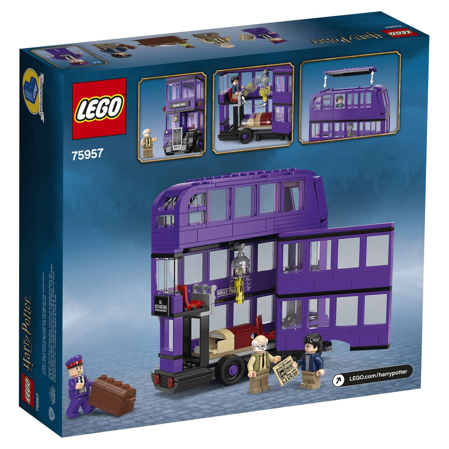 Конструктор LEGO Harry Potter Автобус Ночной рыцарь 75957 - фото 3