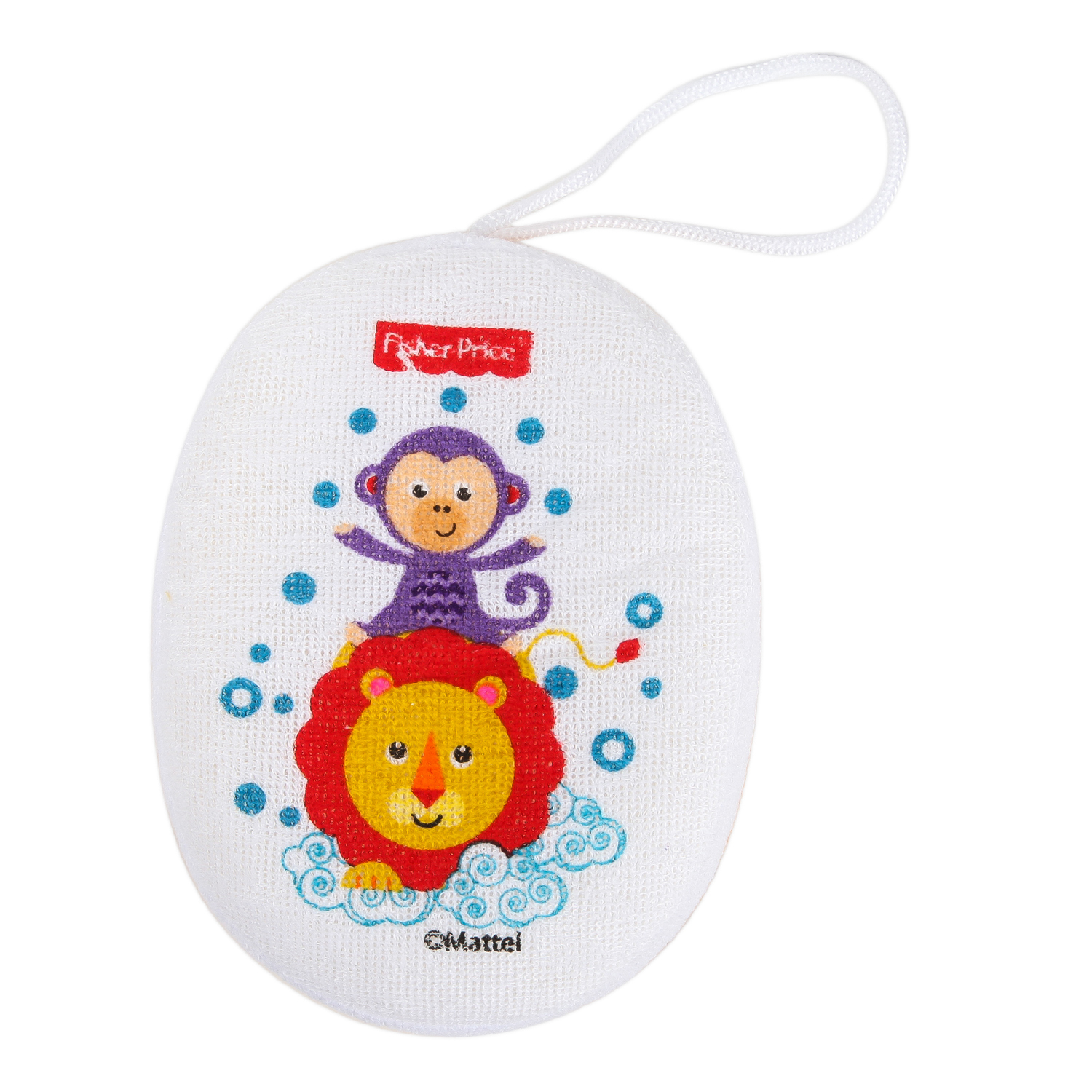 Губка для купания BabyGo Fisher Price Обезьянка и Львенок BD31108-FP - фото 1